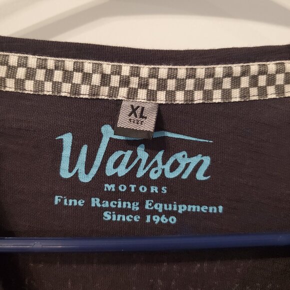 Warson Motors Lucky Torpedo Carbone Long Sleeve T-Shirt- Sz XL - Picture 3 of 7